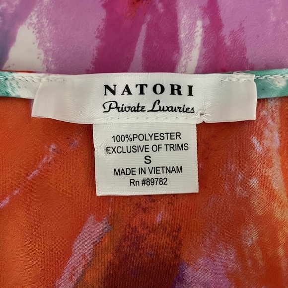 Natori Multicolor Floral Dress - Picture 8 of 12